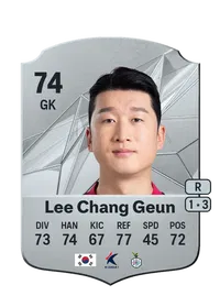 Lee Chang Geun Rare 74 Overall Rating