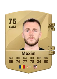 Alexandru Maxim Common 75 Overall Rating