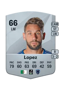 Julien Lopez Common 66 Overall Rating