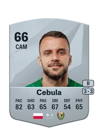 Marcin Cebula Common 66 Overall Rating