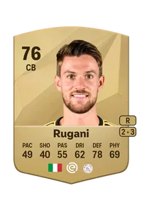 Daniele Rugani Common 76 Overall Rating