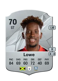 Jamal Lowe Rare 70 Overall Rating