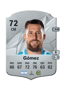 Jonatan Gómez Rare 72 Overall Rating