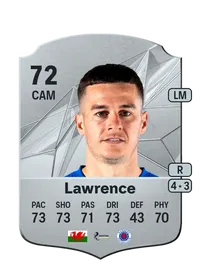 Tom Lawrence Rare 72 Overall Rating