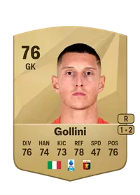 Pierluigi Gollini Common 76 Overall Rating