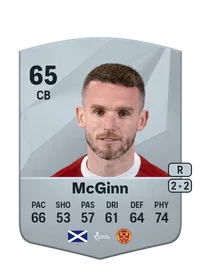 Paul McGinn Common 65 Overall Rating