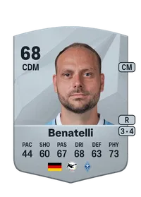 Rico Benatelli Common 68 Overall Rating