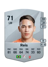 Reis Common 71 Overall Rating