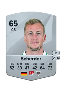 Simon Scherder Common 65 Overall Rating