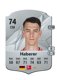 Janik Haberer Rare 74 Overall Rating