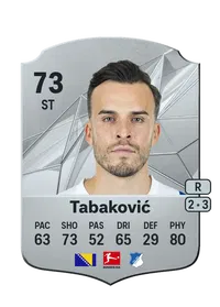 Haris Tabaković Rare 73 Overall Rating