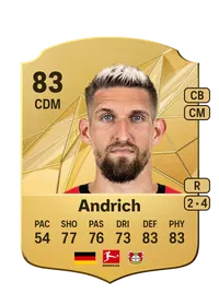 Robert Andrich Rare 83 Overall Rating