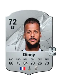 Loïs Diony Rare 72 Overall Rating