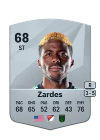 Gyasi Zardes Common 68 Overall Rating