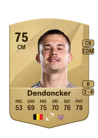 Leander Dendoncker Common 75 Overall Rating