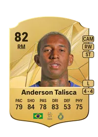 Anderson Talisca Rare 82 Overall Rating