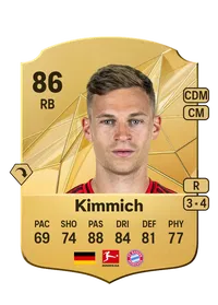 Joshua Kimmich Rare 86 Overall Rating