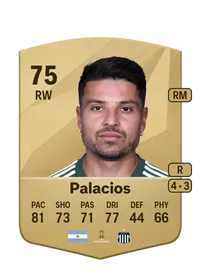 Sebastián Palacios Common 75 Overall Rating