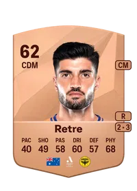 Paulo Retre Common 62 Overall Rating