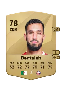 Nabil Bentaleb Common 78 Overall Rating