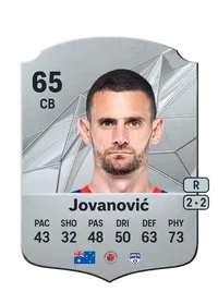 Aleksandar Jovanović Rare 65 Overall Rating