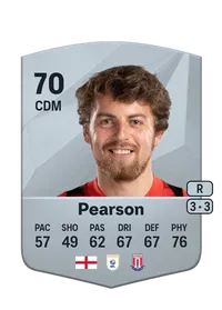 Ben Pearson Common 70 Overall Rating