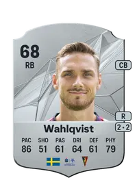 Linus Egnell Wahlqvist Rare 68 Overall Rating