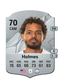 Duane Holmes Rare 70 Overall Rating