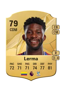 Jefferson Lerma Rare 79 Overall Rating