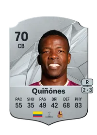 Julián Quiñónes Rare 70 Overall Rating