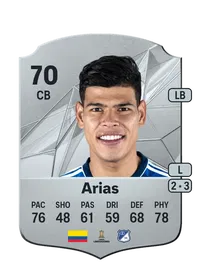 Jorge Arias Rare 70 Overall Rating