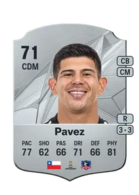 Esteban Pavez Rare 71 Overall Rating