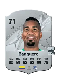 Danovis Banguero Rare 71 Overall Rating