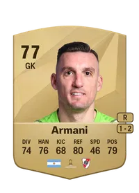 Franco Armani Common 77 Overall Rating