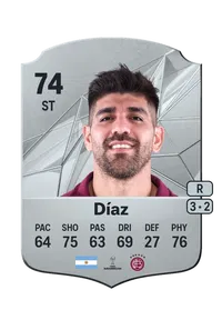 Leandro Díaz Rare 74 Overall Rating