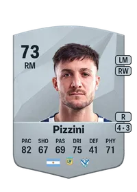 Francisco Pizzini Common 73 Overall Rating