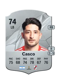 Milton Casco Rare 74 Overall Rating