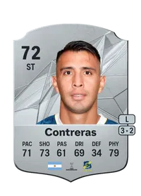 Rodrigo Contreras Rare 72 Overall Rating