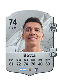 Rubén Botta Rare 74 Overall Rating