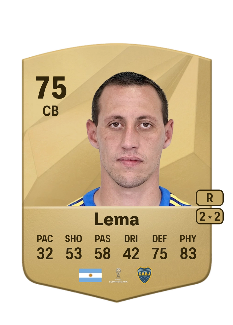Cristian Lema Common 75 Overall Rating