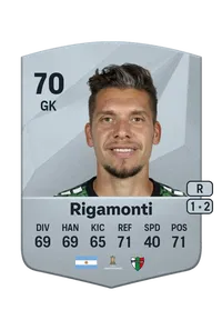 César Rigamonti Common 70 Overall Rating