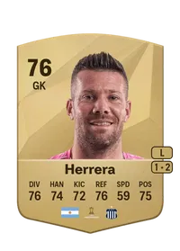 Guido Herrera Common 76 Overall Rating