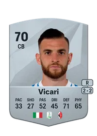 Francesco Vicari Common 70 Overall Rating