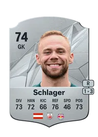 Alexander Schlager Rare 74 Overall Rating