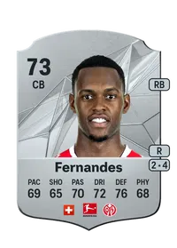 Edimilson Fernandes Rare 73 Overall Rating