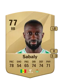 Youssouf Sabaly Common 77 Overall Rating