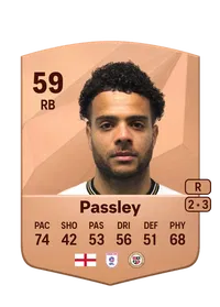 Josh Passley Common 59 Overall Rating