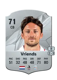 Bart Vriends Rare 71 Overall Rating