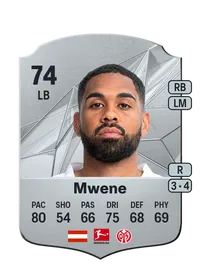 Phillipp Mwene Rare 74 Overall Rating