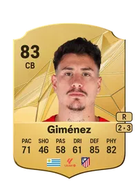 José María Giménez Rare 83 Overall Rating